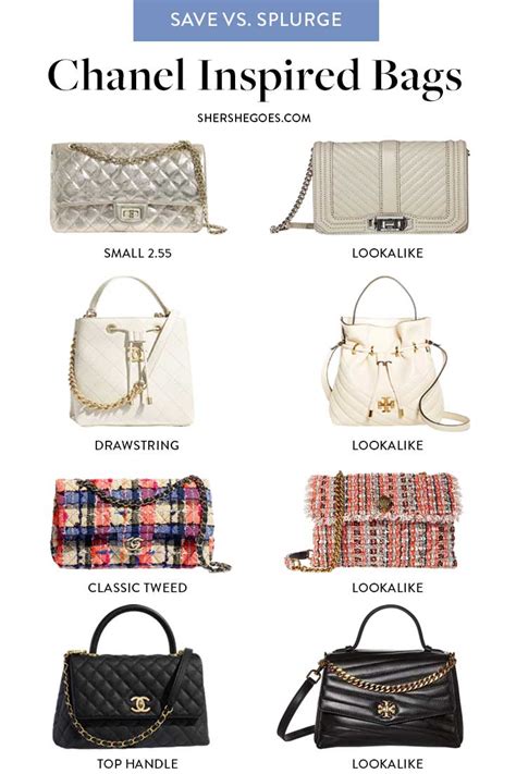 chanel look alike purse|best chanel inspired handbags.